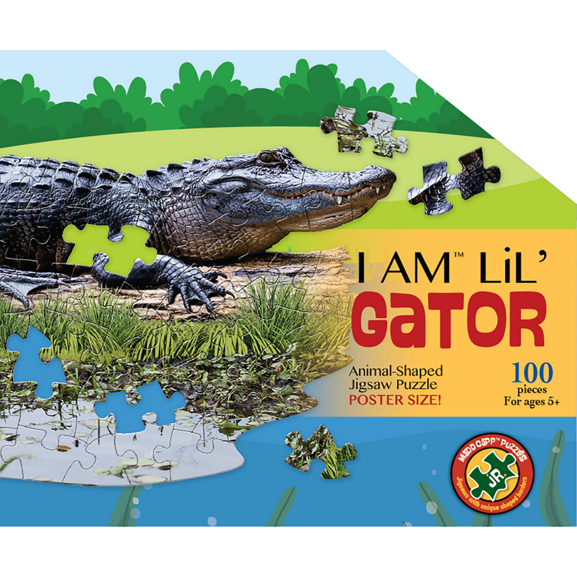 Madd Capp Jr I Am LiL' Gator 100 pc. Puzzle - Image 7 of 9