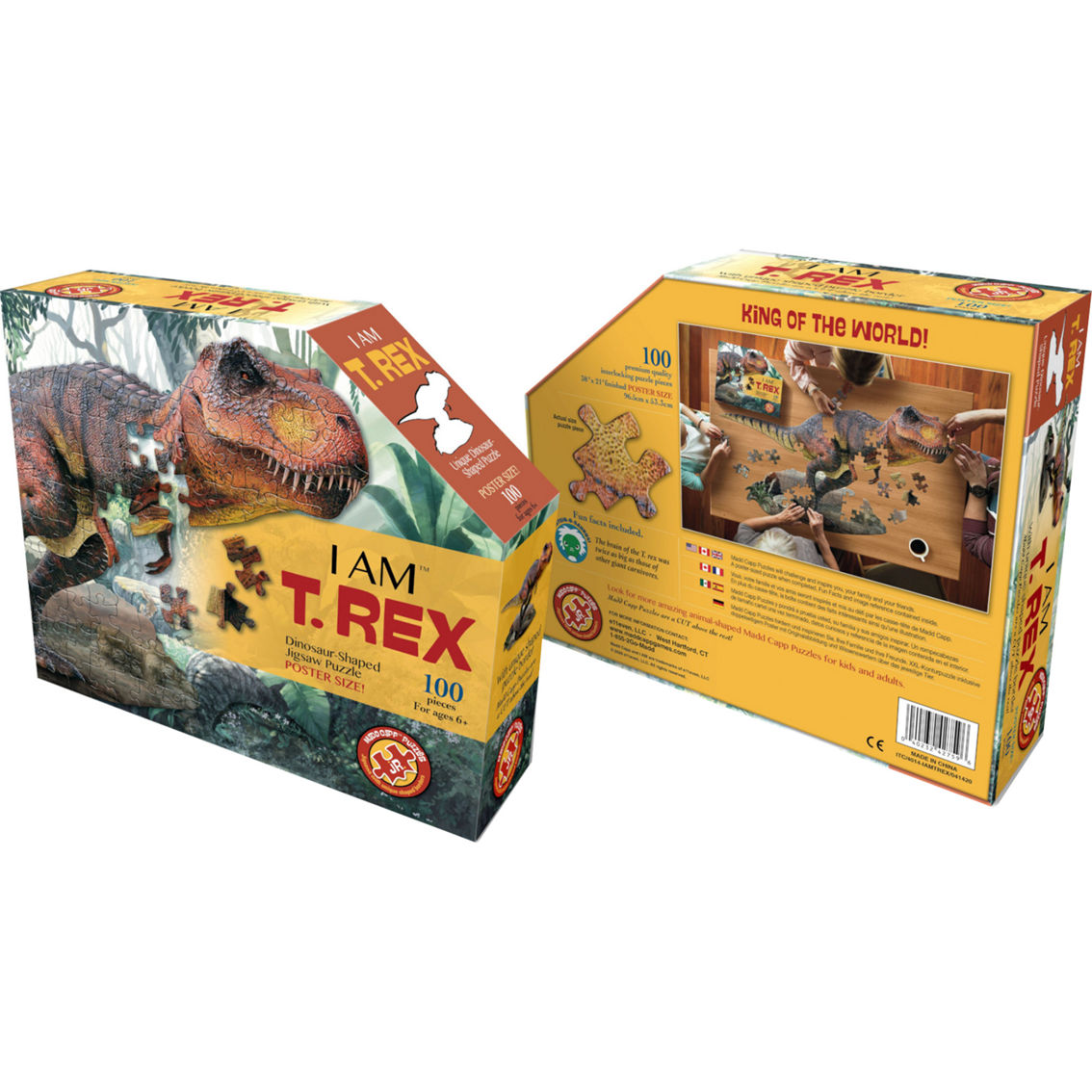 Madd Capp Jr I Am Lil' T-Rex 100 pc. Puzzle - Image 3 of 5