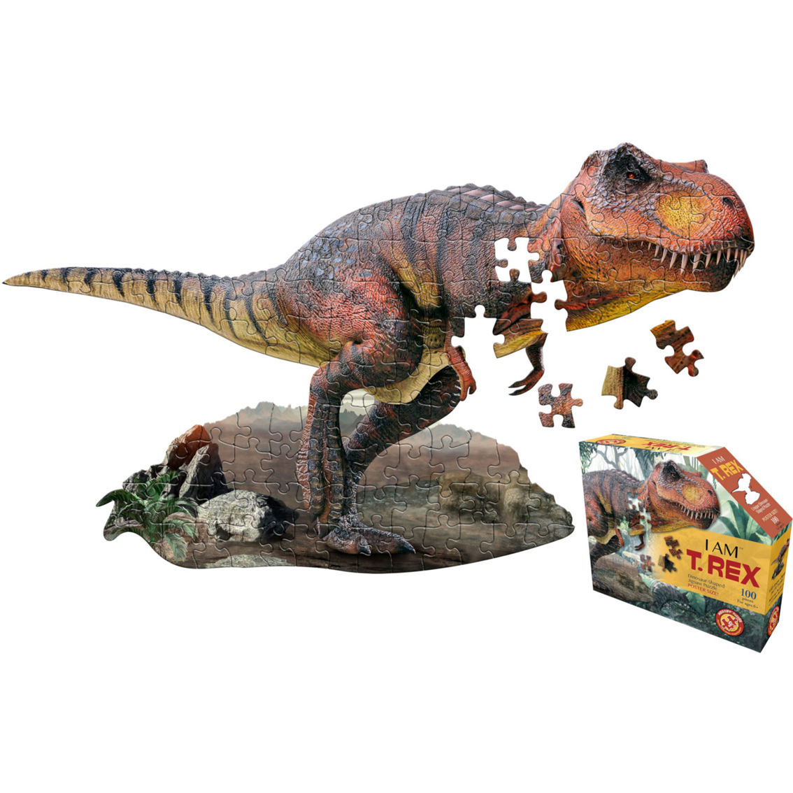 Madd Capp Jr I Am Lil' T-Rex 100 pc. Puzzle - Image 4 of 5