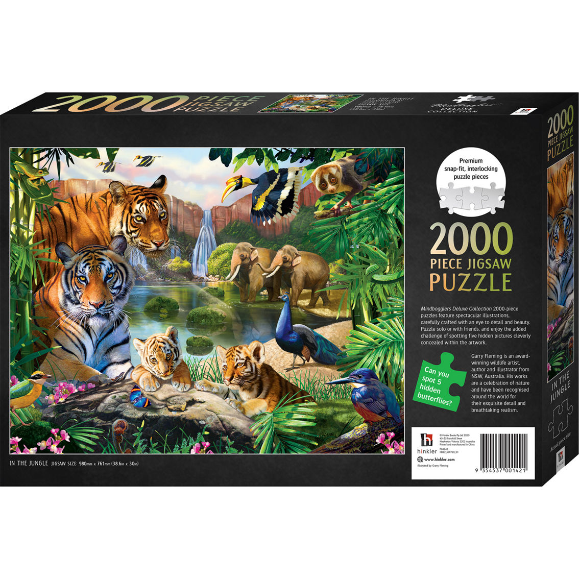 Mindbogglers Artisan in the Jungle 2000 pc. Puzzle - Image 2 of 8
