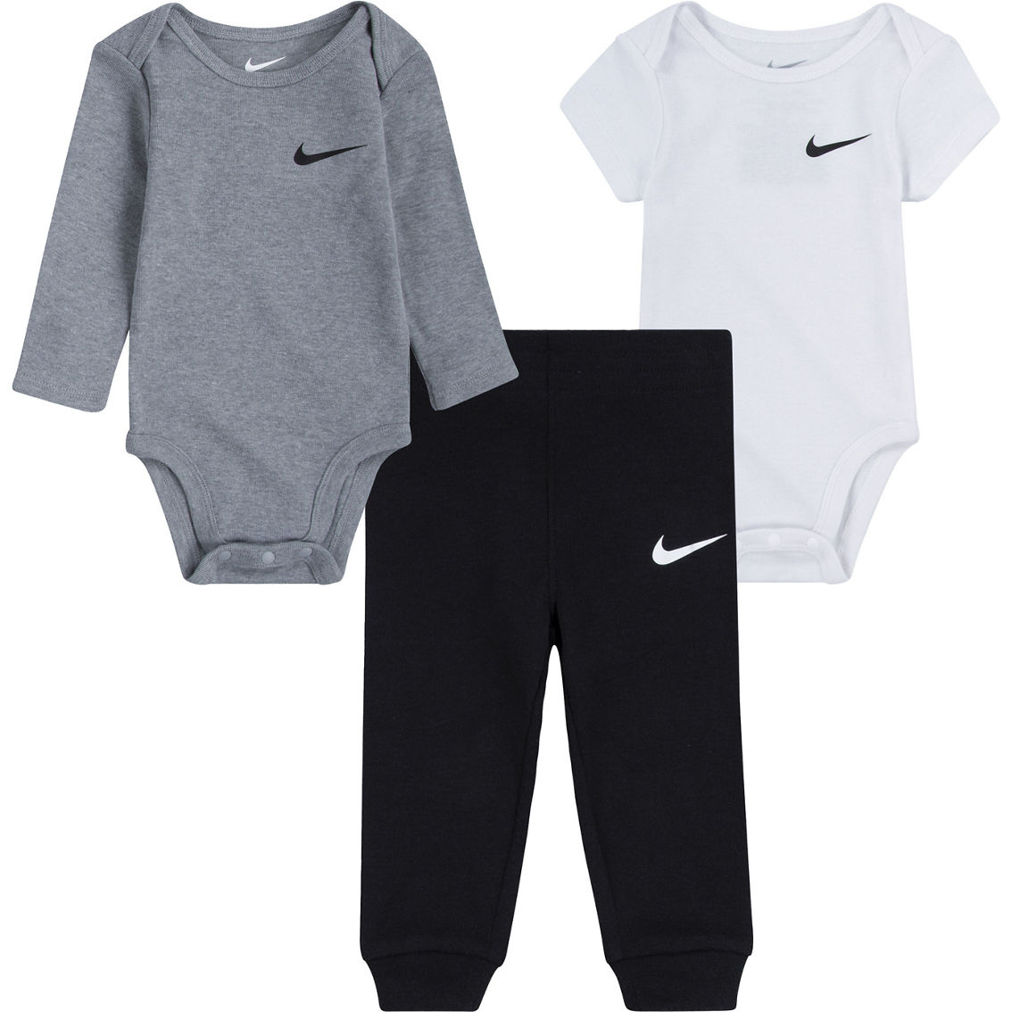Nike Baby Boys Essentials Bodysuit And Pants 3 Pc. Set | Baby Boy 0-24 ...