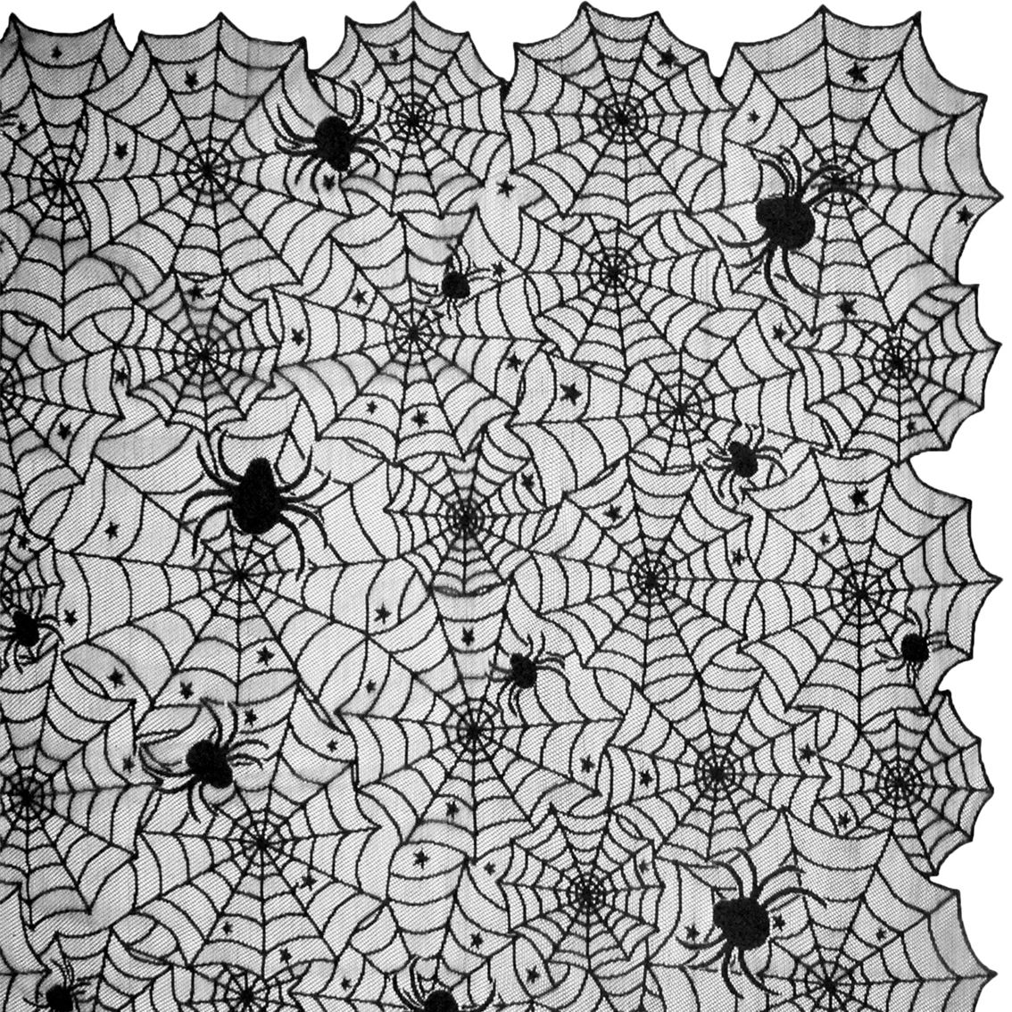 Design Imports 54 in. x 72 in. Halloween Lace Tablecloth - Image 2 of 9