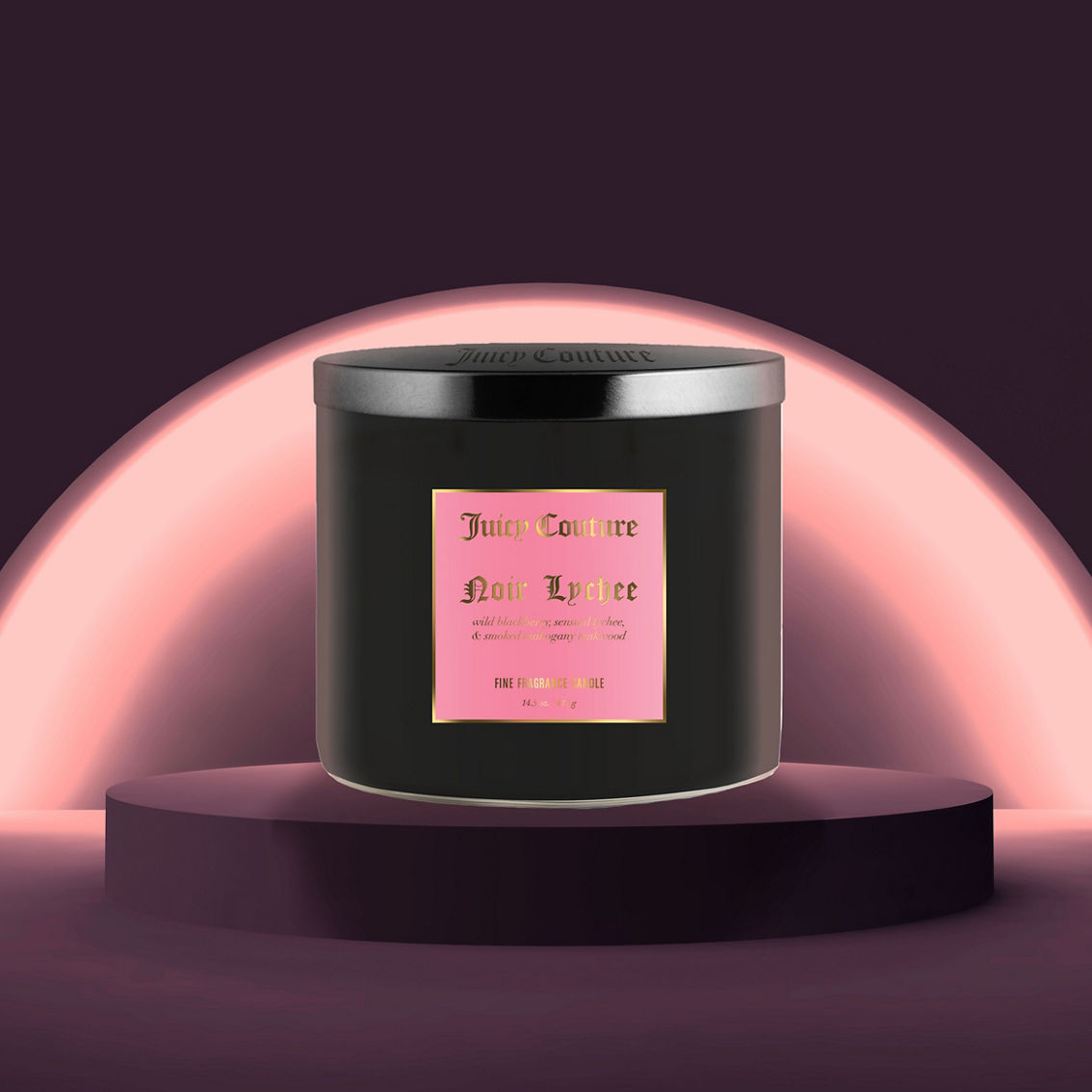 Juicy Couture Noir Lychee Candle - Image 2 of 3
