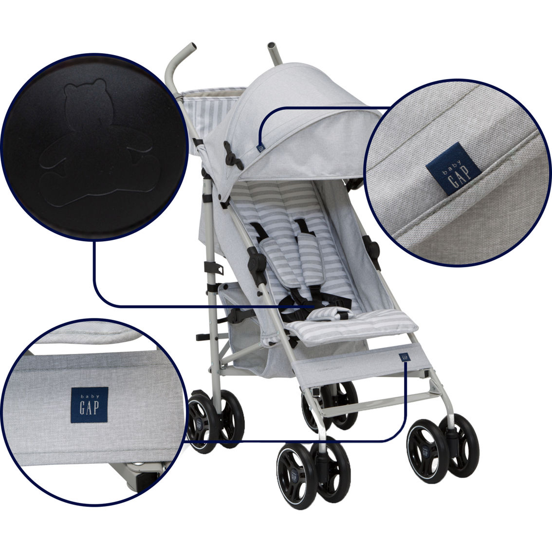 Delta Children babyGap Classic Stroller - Image 2 of 9