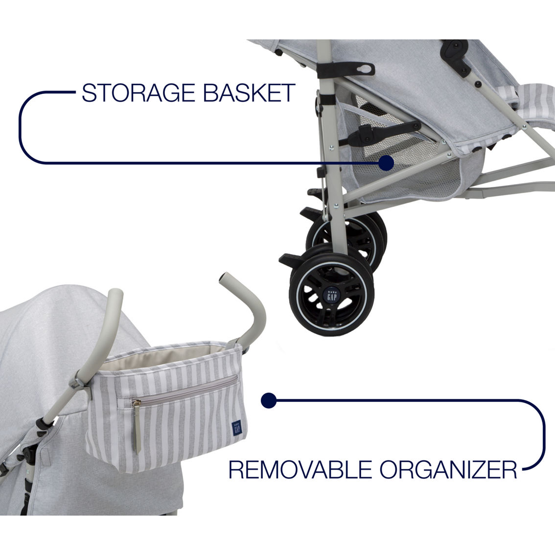 Delta Children babyGap Classic Stroller - Image 8 of 9