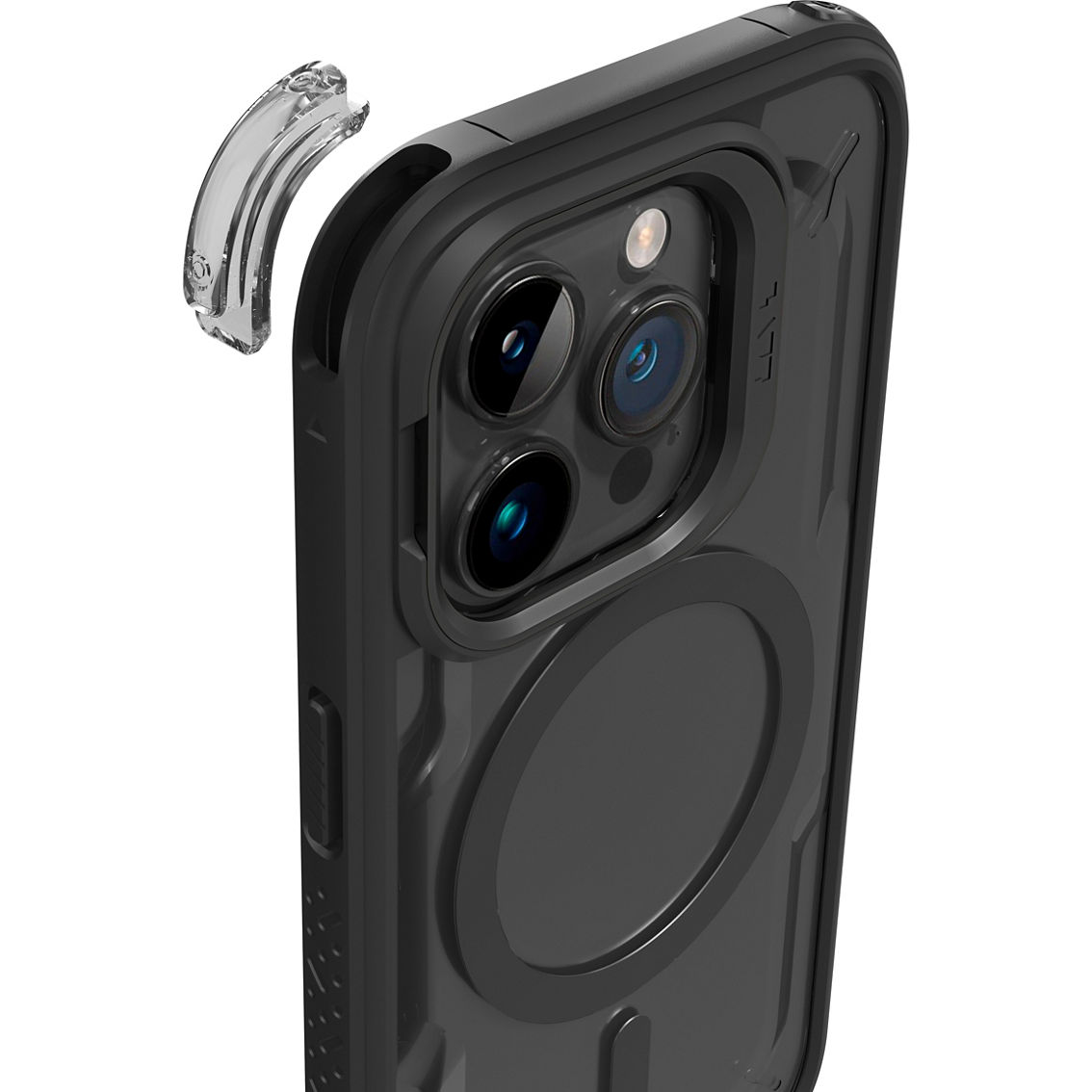 LAUT Design Crystal Matter for iPhone 15 Pro Black - Image 5 of 6