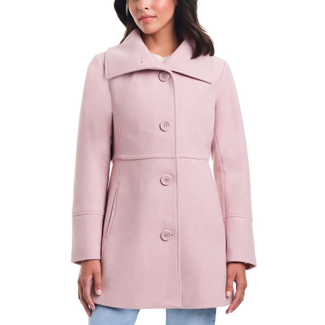 Details 32 In. Faux Wool Coat | Coats | Clothing & Accessories | Shop ...