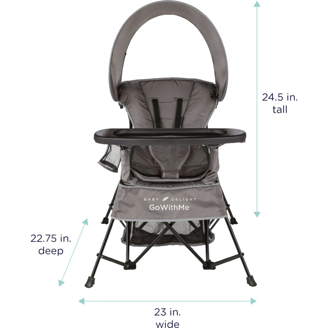 Baby Delight Go With Me Venture Deluxe Portable Chair - Image 3 of 3