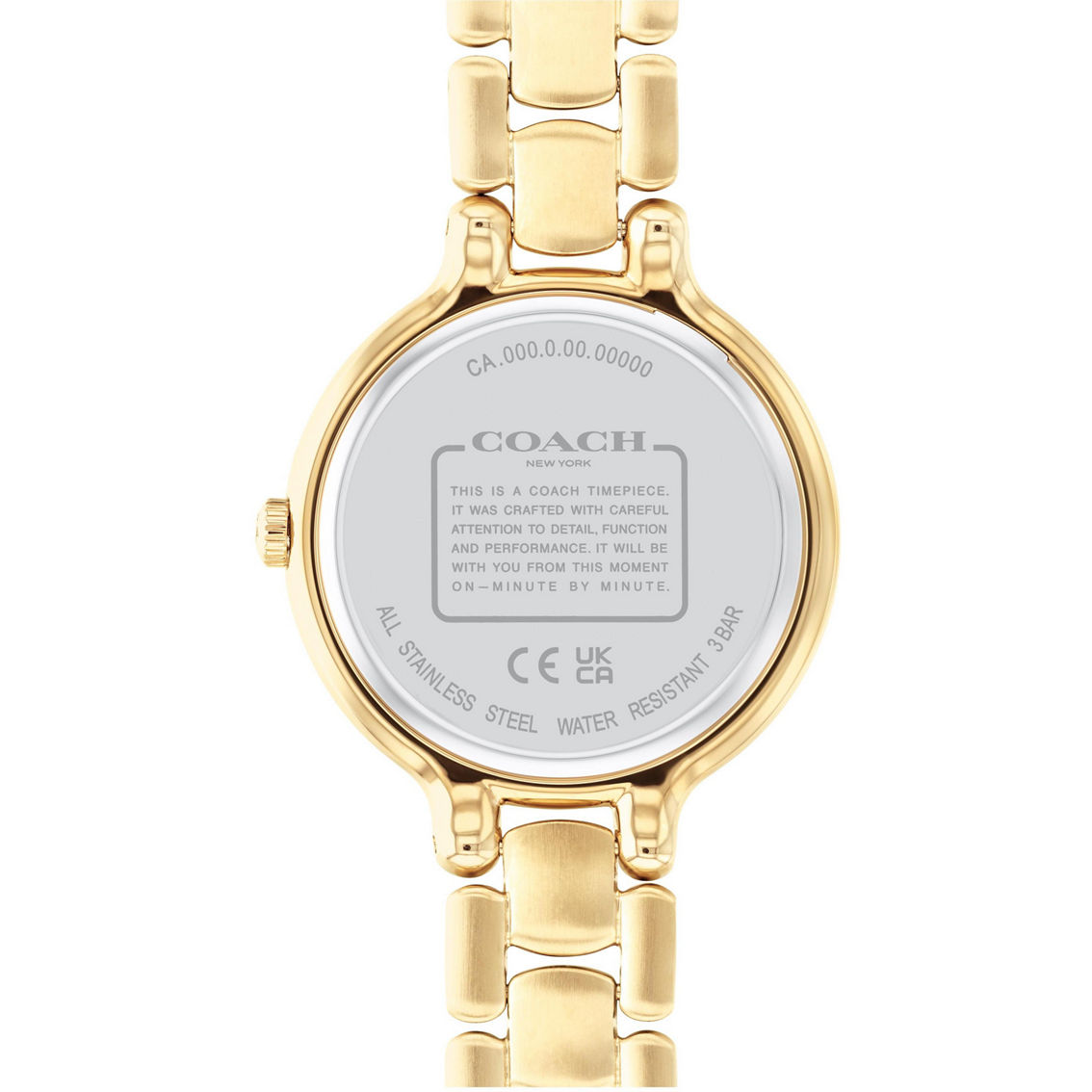COACH Women's Chelsea Goldtone/Crystal Watch 14504251 - Image 2 of 2