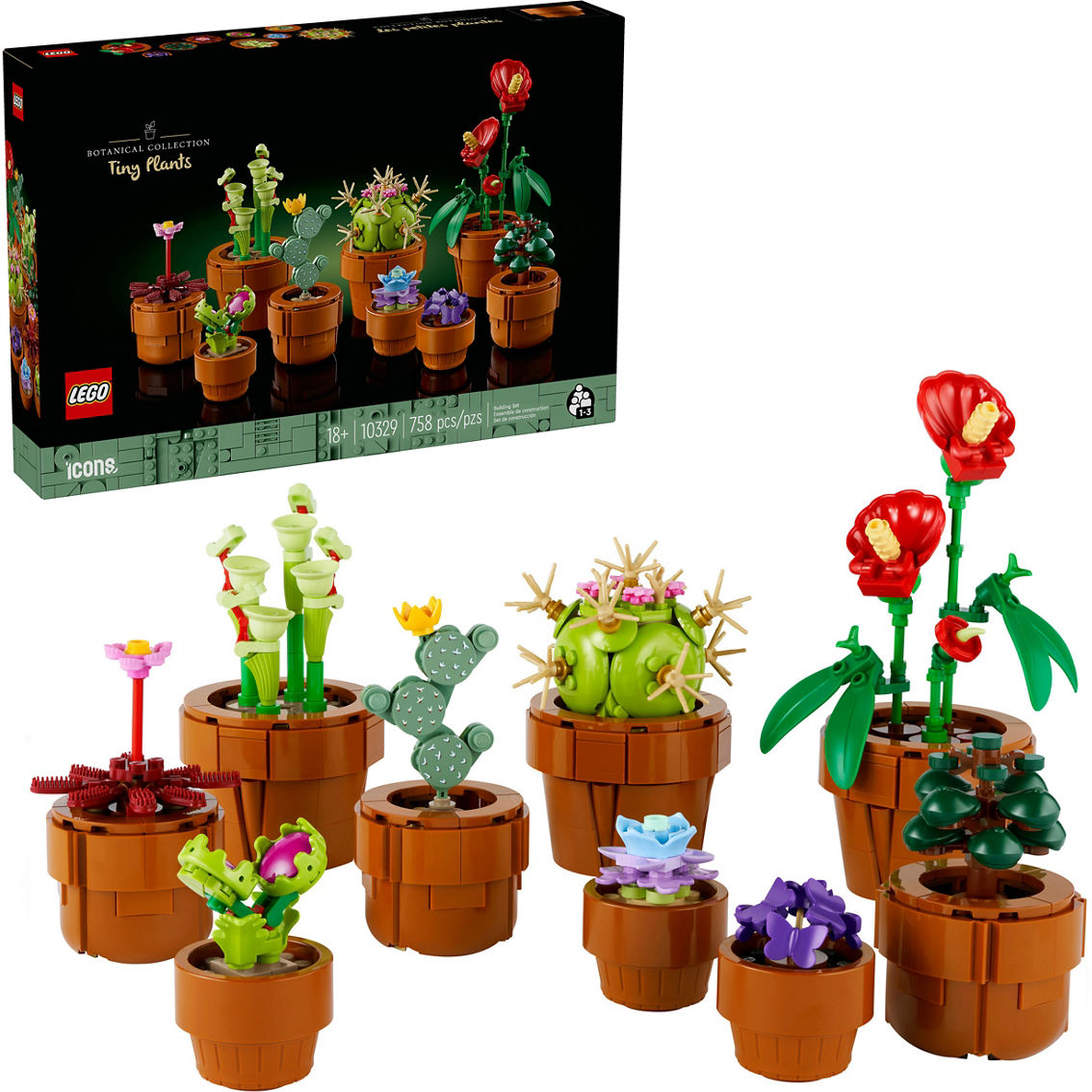 LEGO Icons Tiny Plants 10329 - Image 3 of 10