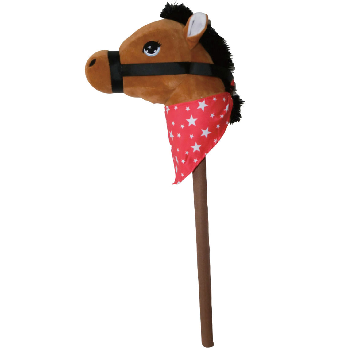 Ponyland Toys Stick Horse with Sound, Brown Horse - Image 2 of 6