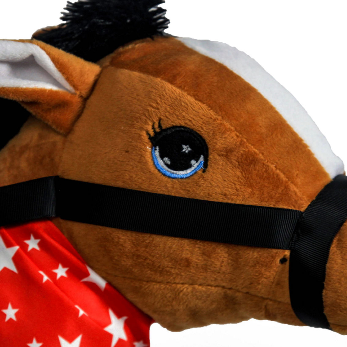 Ponyland Toys Stick Horse with Sound, Brown Horse - Image 5 of 6