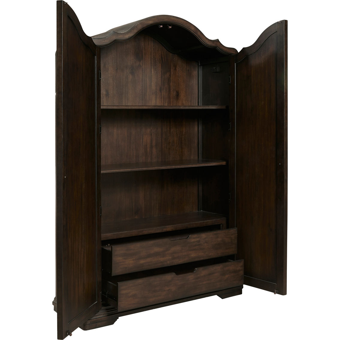 Pulaski Furniture Cooper Falls 2 Door Armoire with Drawers - Image 3 of 6
