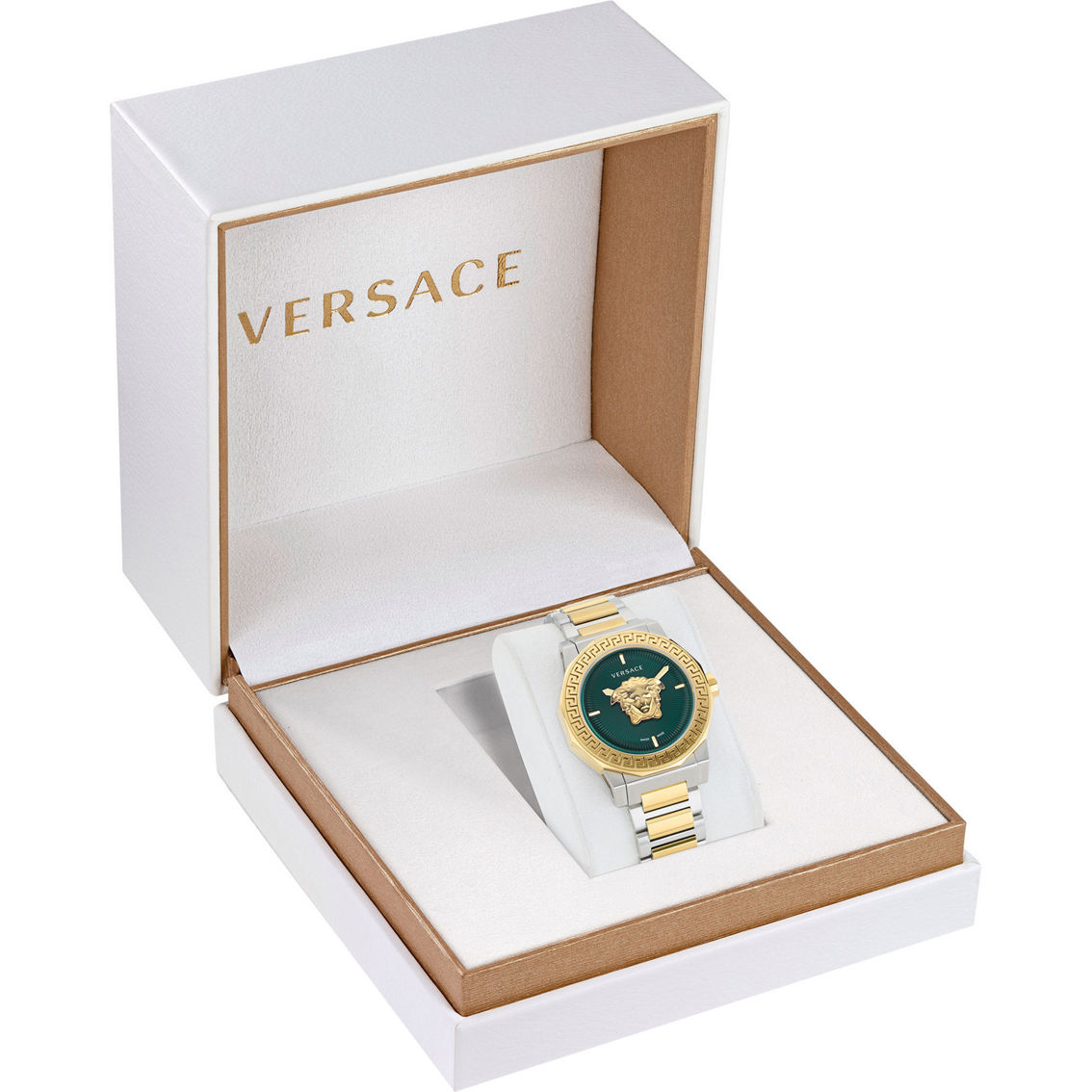 Versace Women's Medusa Deco Two Tone Watch VE7B00323 - Image 4 of 4