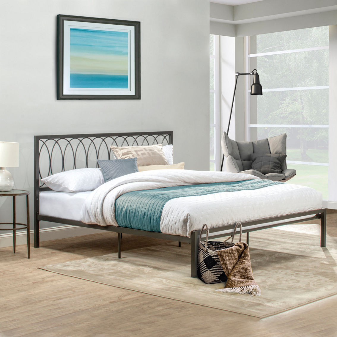 Hillsdale Furniture Naomi Metal Bed - Image 4 of 5