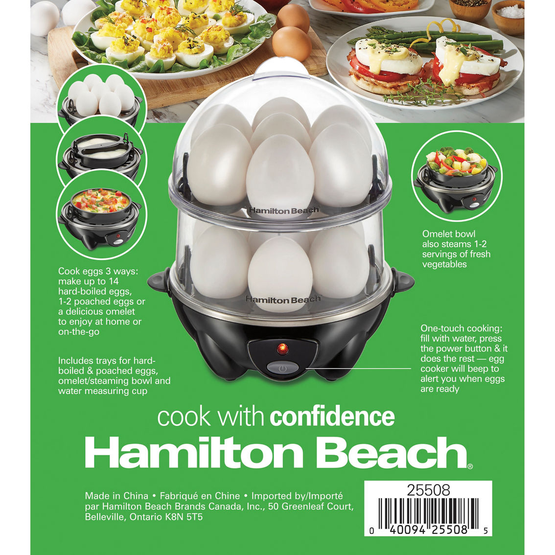 Hamilton Beach 3-in-1 Egg Cooker