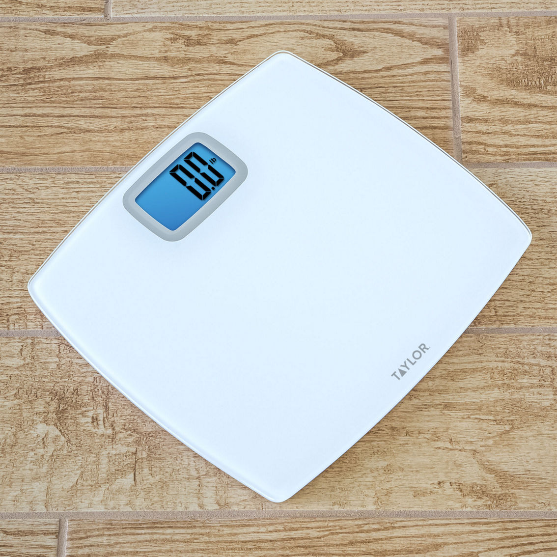 Taylor Pure White Digital Bathroom Scale - Image 4 of 6