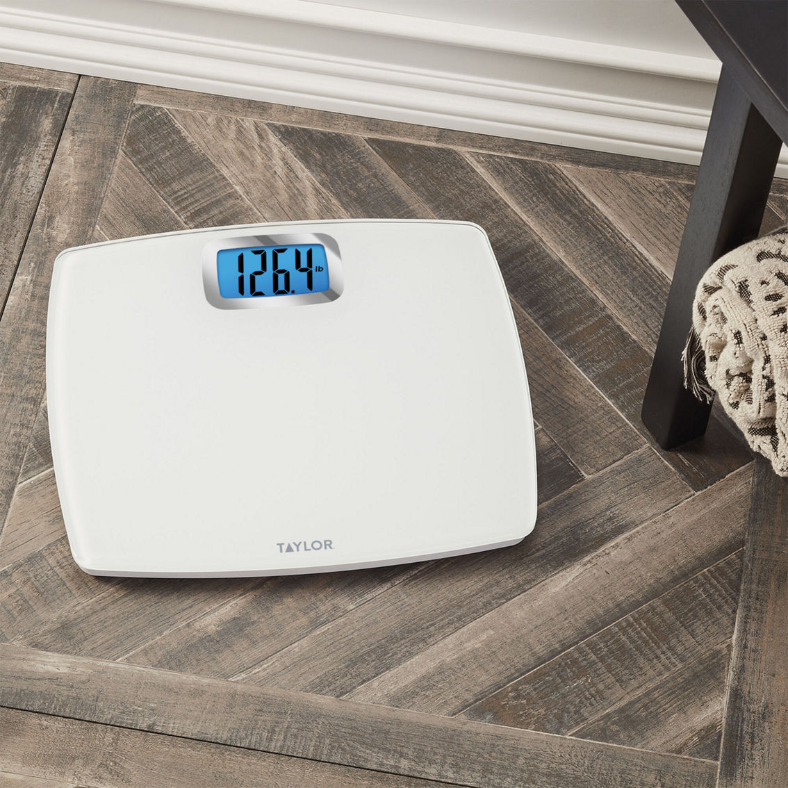 Taylor Pure White Digital Bathroom Scale - Image 5 of 6