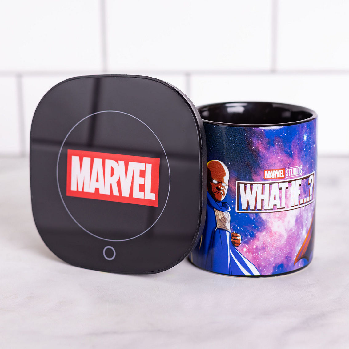 Uncanny Brands Marvel What If Mug Warmer with Mug - Image 7 of 10