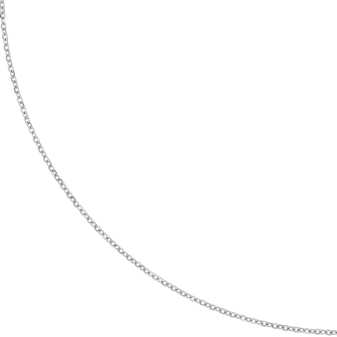 14K Gold 1.05mm Solid Diamond Cut Open Cable Chain - Image 3 of 4