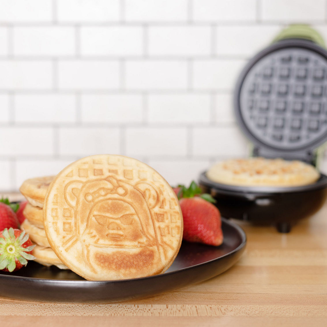 Uncanny Brands Star Wars Mini Ewok Waffle Maker - Image 7 of 10
