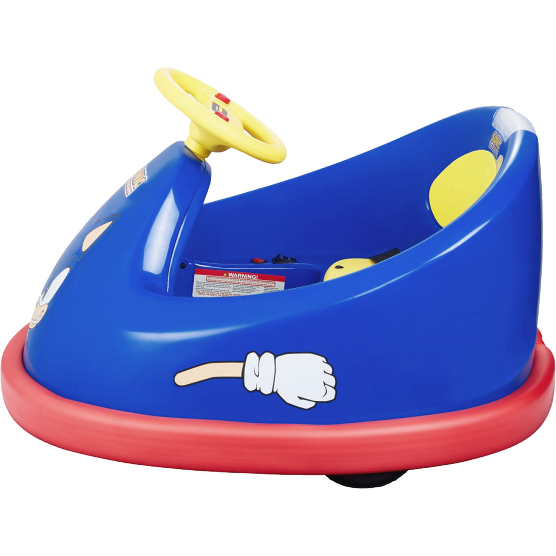Sonic the Hedgehog Electric Ride On Bumper Car - Image 4 of 8