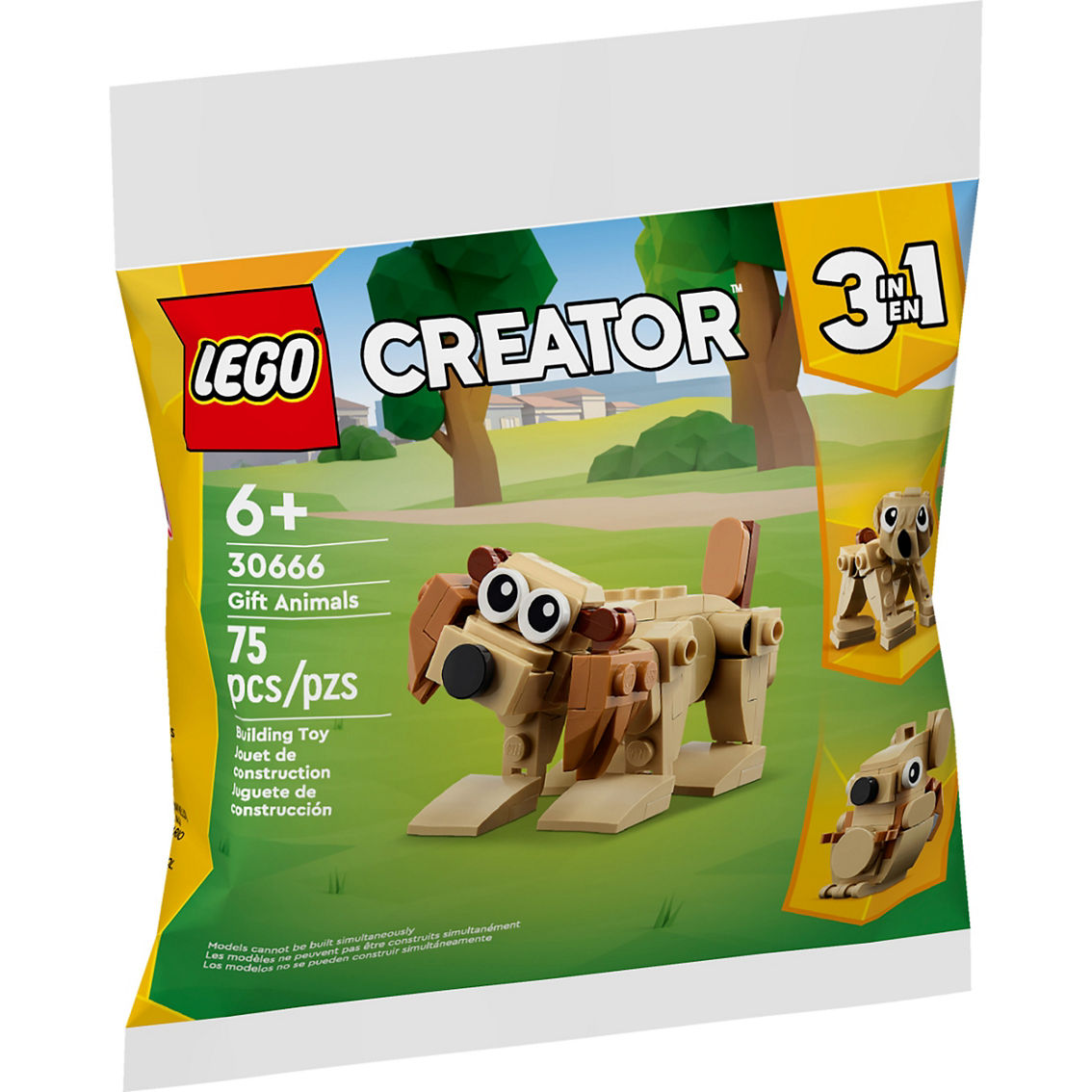 LEGO Creator 3-in-1 Gift Animals 30666 - Image 2 of 3
