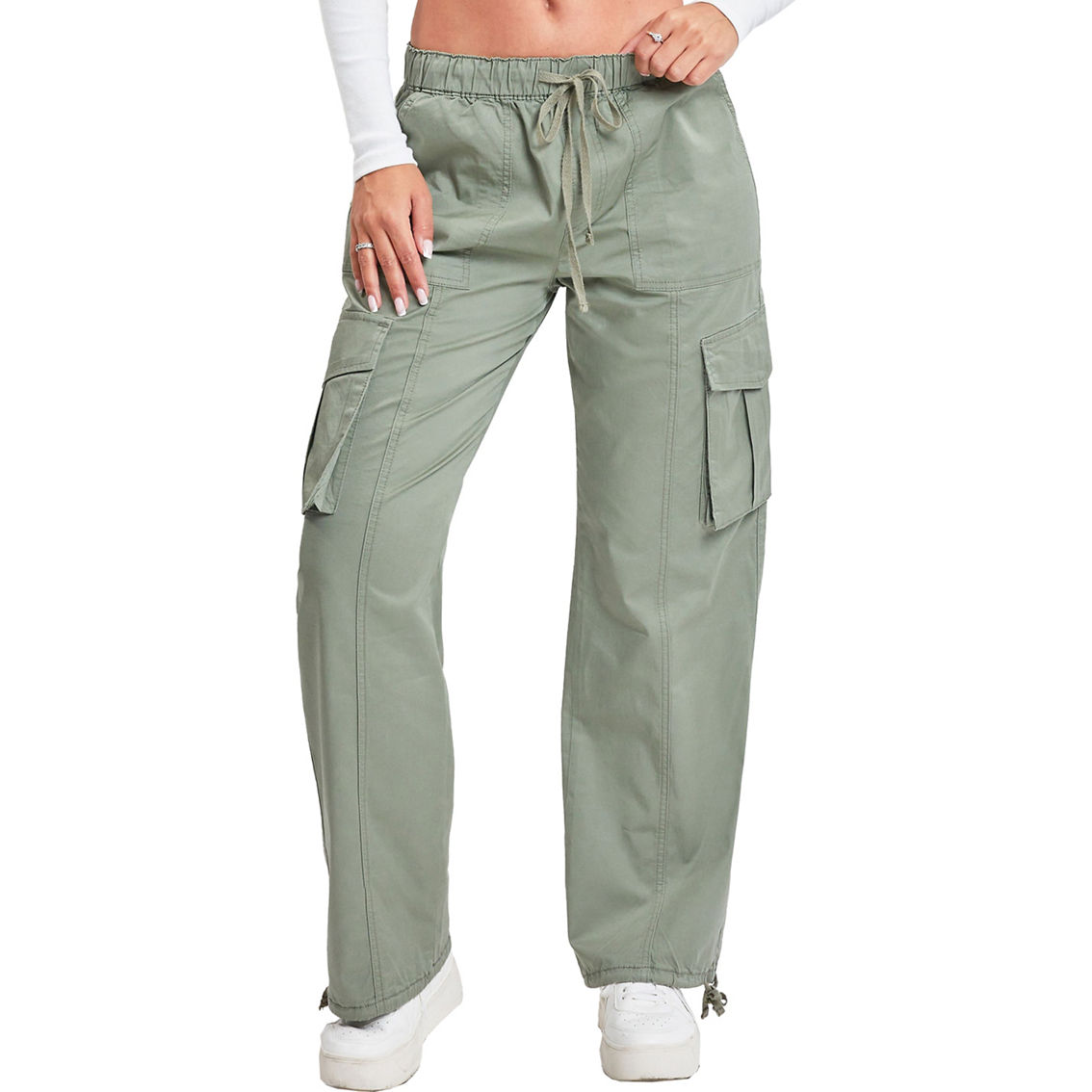 Ymi Juniors Mid Rise Cargo Pants | Pants | Clothing & Accessories ...