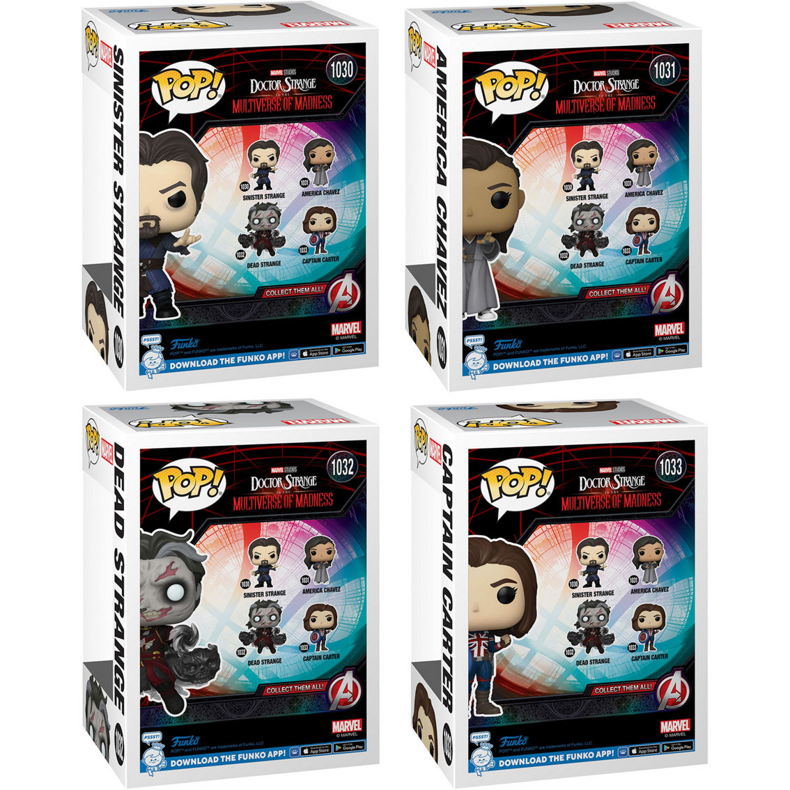 Funko Pop! Marvel: Doctor Strange in the Multiverse of Madness Collectors Set - Image 3 of 7