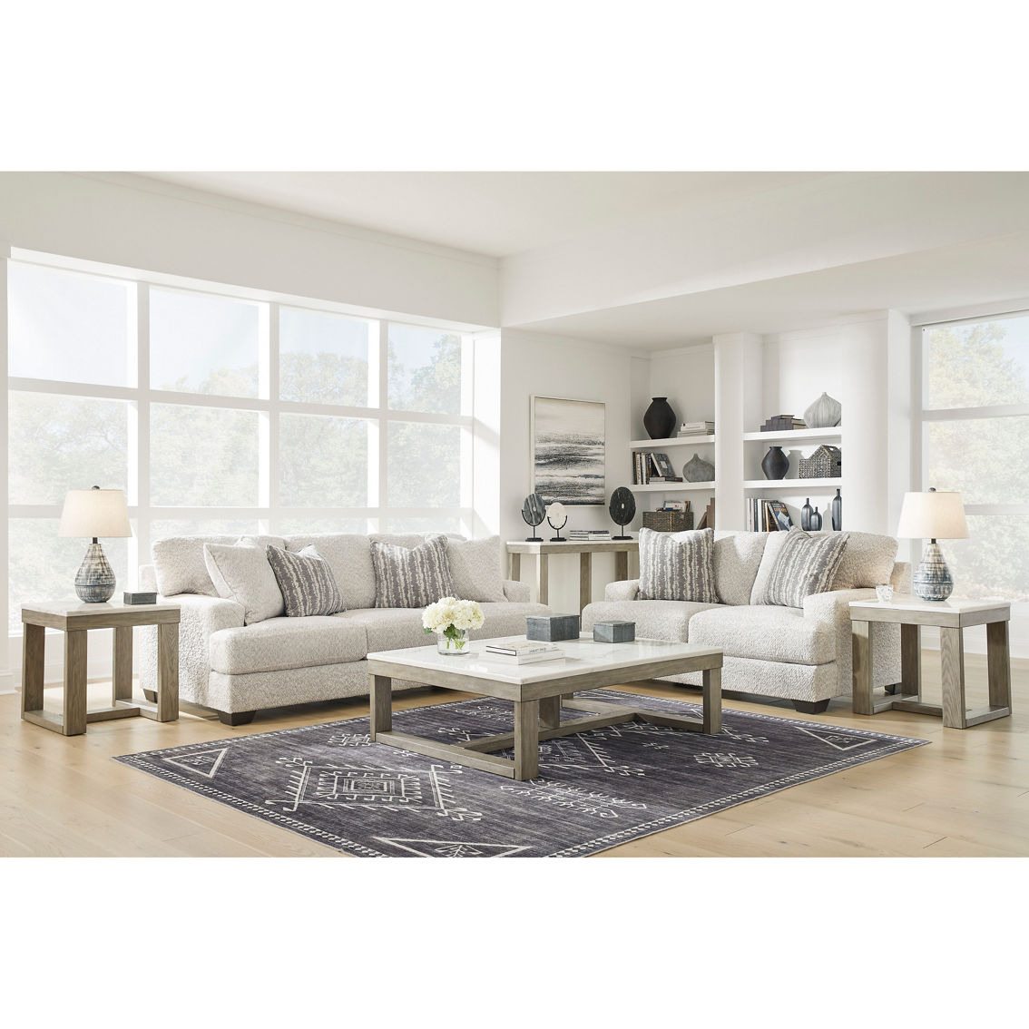 Signature Design by Ashley Brebryan Sofa and Loveseat - Image 2 of 2