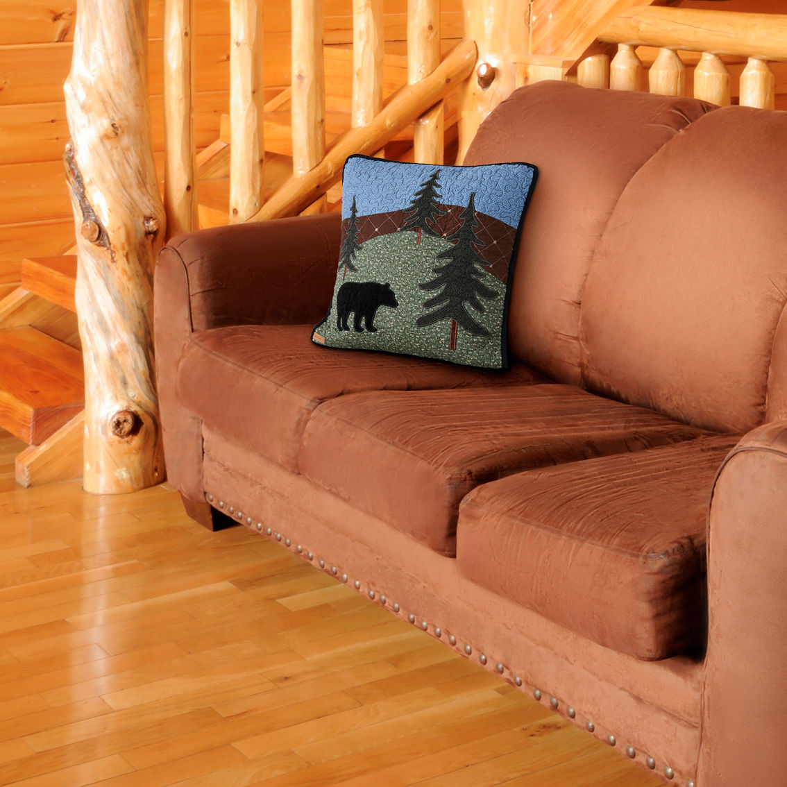 Donna Sharp Bear Lake Decorative Pillow - Image 3 of 3