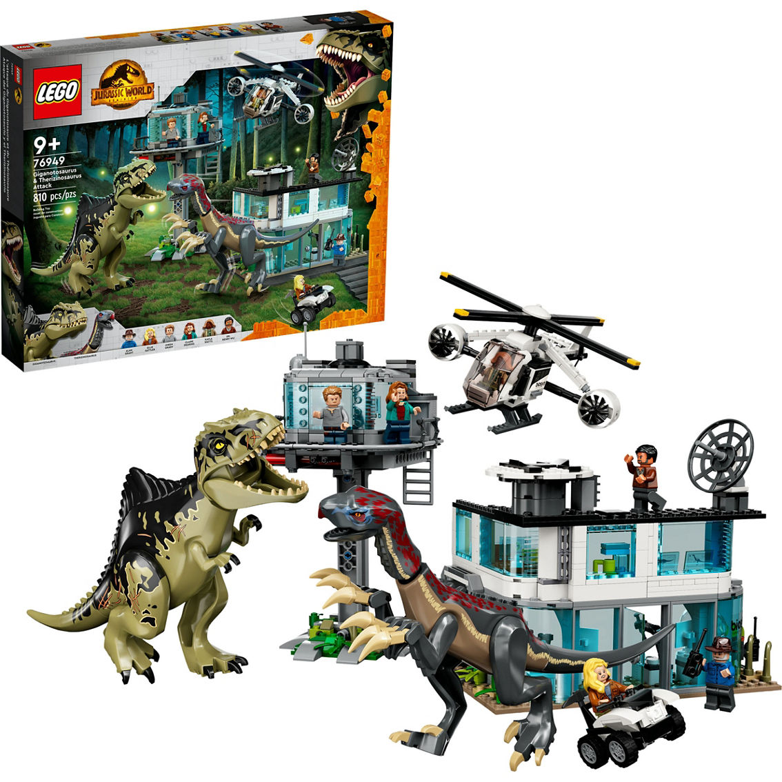 LEGO Jurassic World Giganotosaurus & Therizinosaurus Attack 76949 - Image 3 of 10