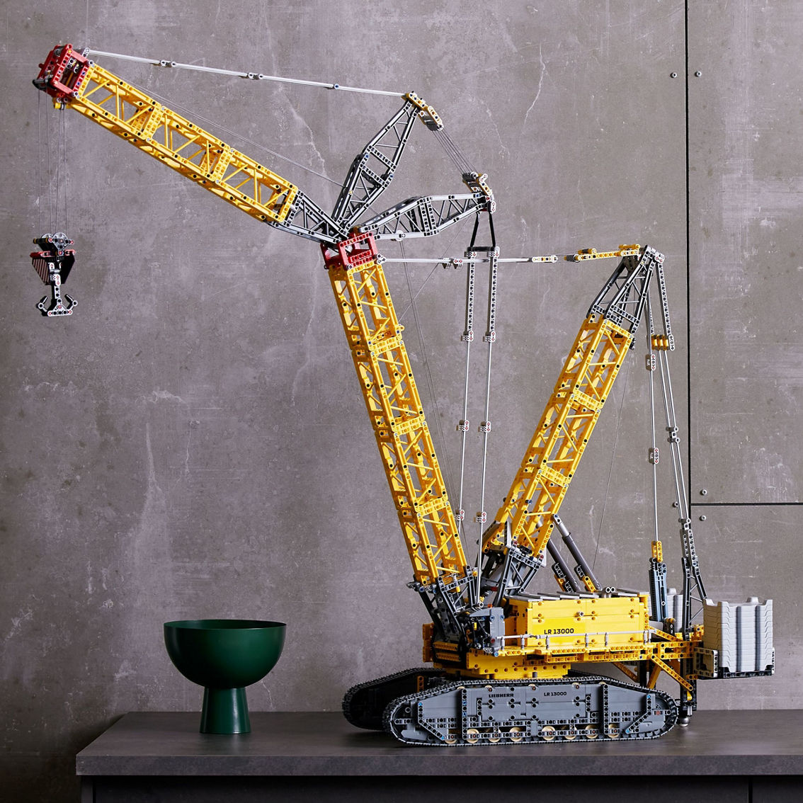 LEGO Technic Liebherr Crawler Crane LR 13000 Adult Building Kit 42146 - Image 9 of 10