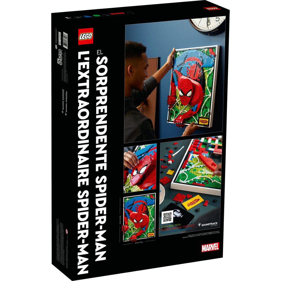 LEGO Art The Amazing Spider-Man Super Hero Building Kit 31209 - Image 2 of 10