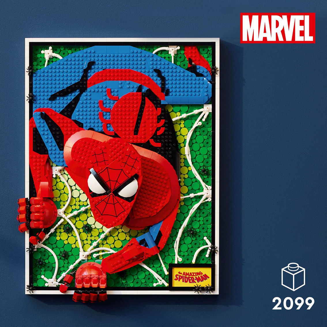 LEGO Art The Amazing Spider-Man Super Hero Building Kit 31209 - Image 6 of 10