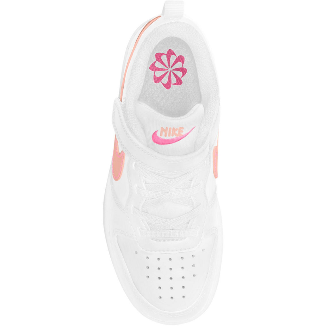 Nike Preschool Girls Court Borough Low Recraft Sneakers - Image 3 of 4
