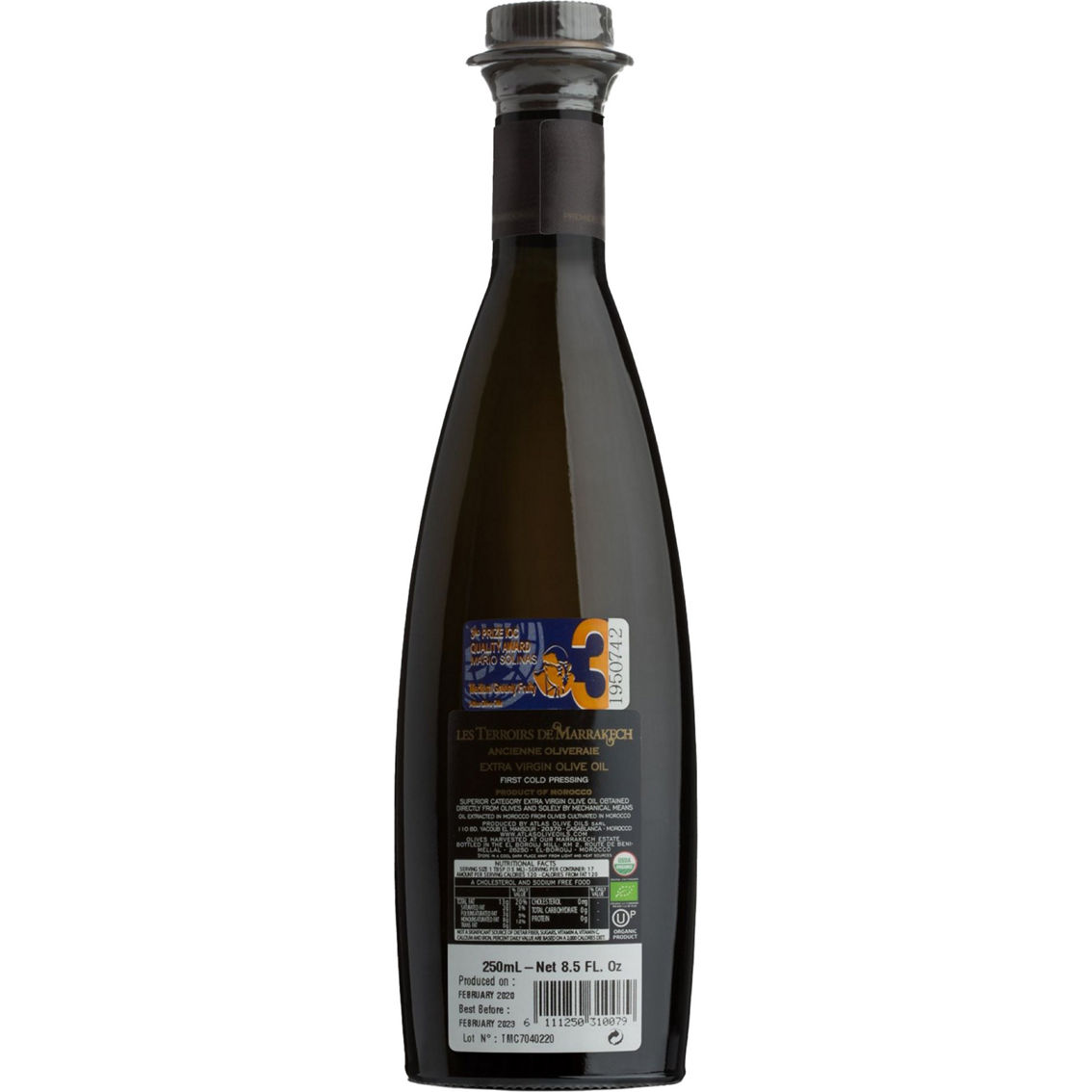 Atlas Olive Oils Les Terroirs De Marrakech Organic Extra Virgin Olive Oil 6 pk. - Image 2 of 3