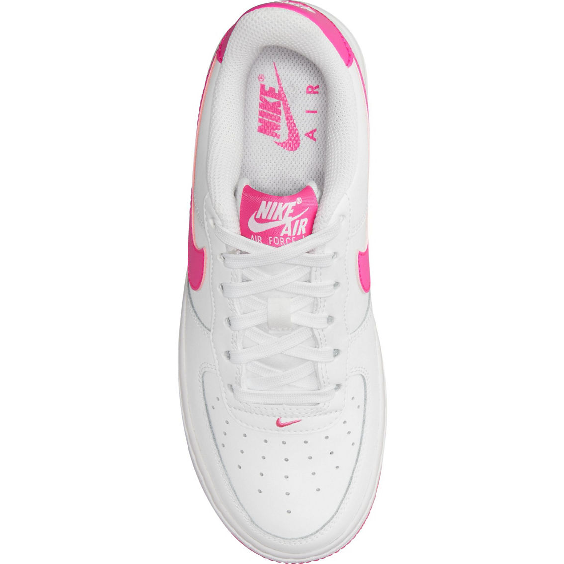 Nike Grade School Girls Air Force 1 LV8 2 Sneakers - Image 3 of 4