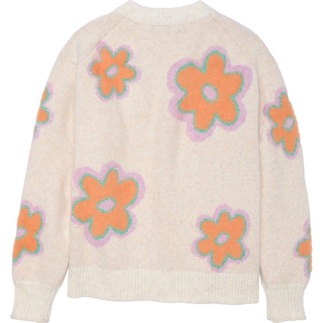 American Eagle Whoa So Soft Floral Crewneck Sweater | Sweaters ...