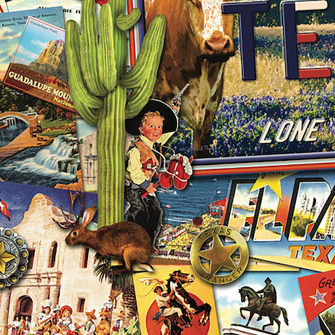 Hart Puzzles Lone Star State 1,000 pc. Puzzle - Image 5 of 6