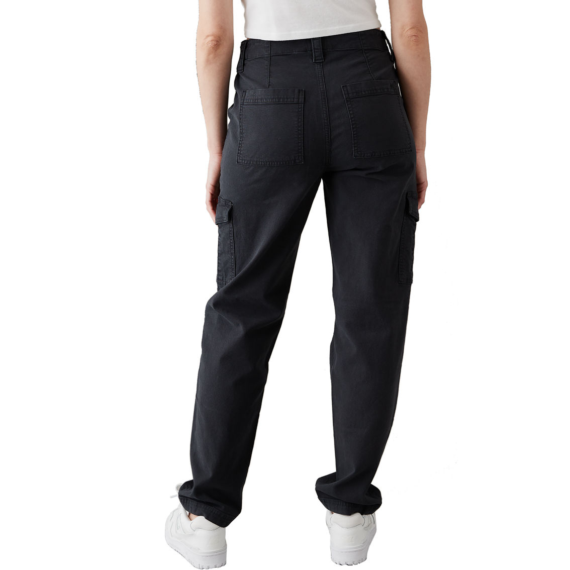 American Eagle Juniors Stretch Cargo Straight Pants - Image 2 of 5