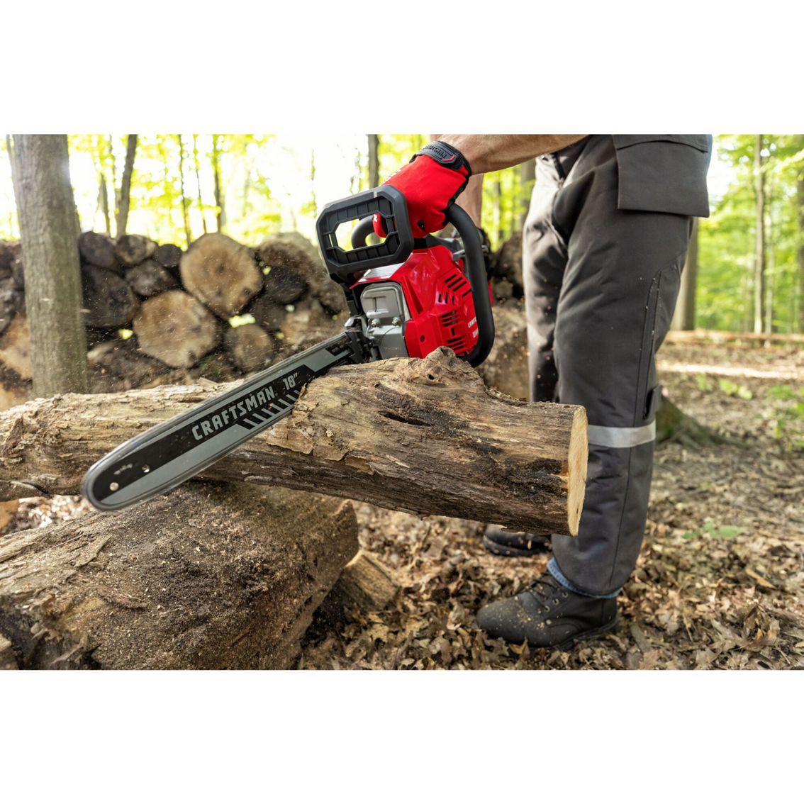 Craftsman 20-in. 46cc 2 Cycle Gas Chainsaw - Image 6 of 6