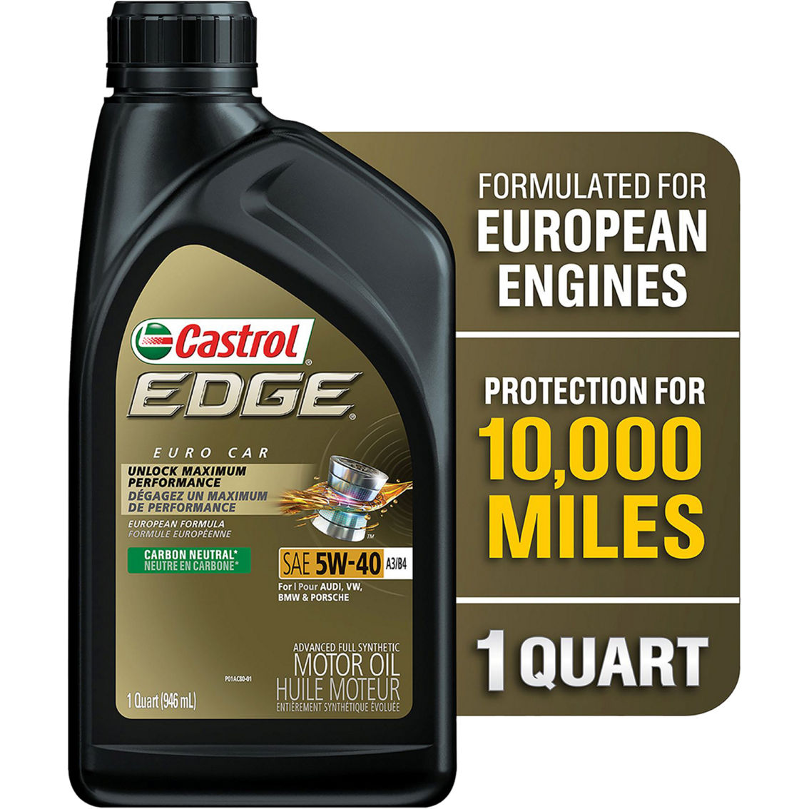Castrol Edge 5W-40 A3/B4, 6X1USqt UC Motor Oil - Image 4 of 4