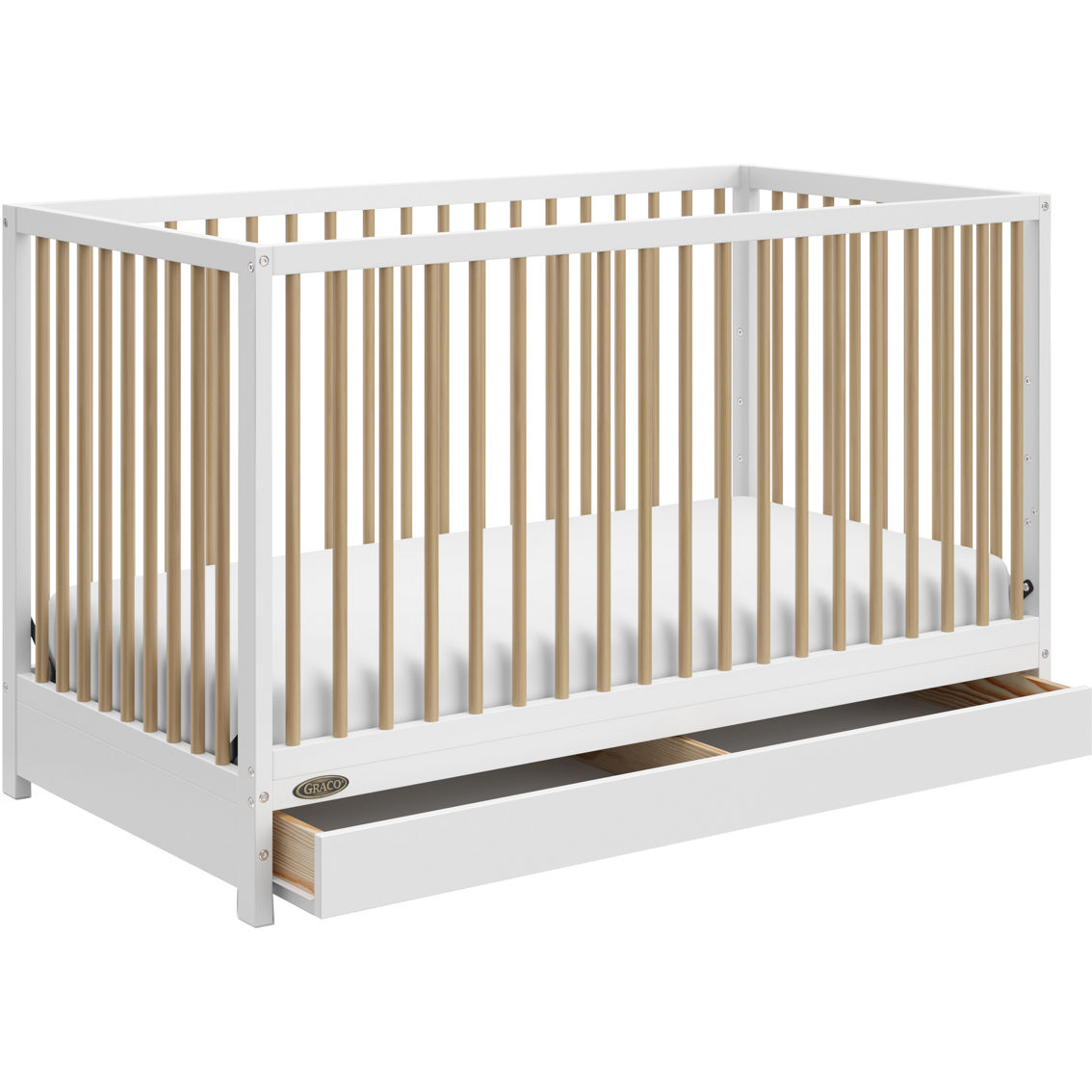 Graco Teddi 5-in-1 Convertible Crib with Drawer - Image 3 of 10