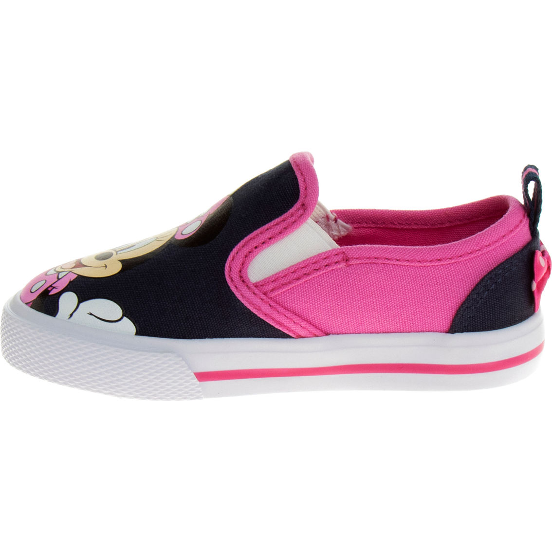 Disney Minnie Mouse Toddler Girls Slip On Sneakers - Image 2 of 5