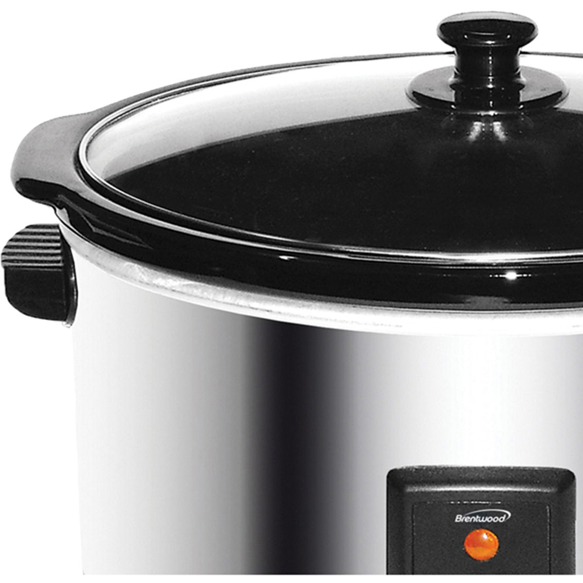 Brentwood 360W Stainless Steel 8 qt. Slow Cooker - Image 5 of 9