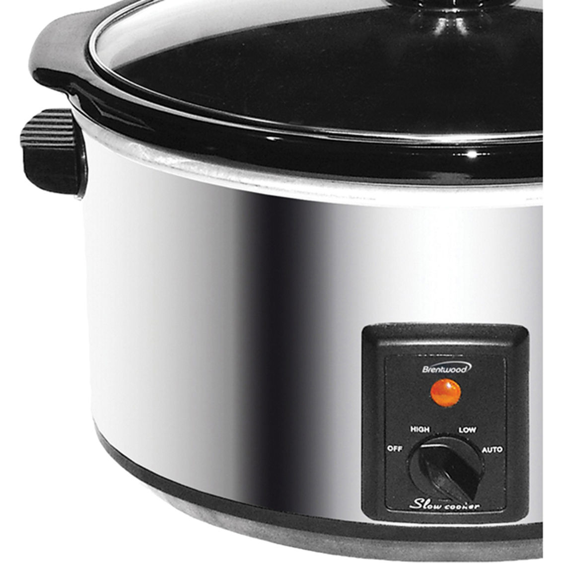 Brentwood 360W Stainless Steel 8 qt. Slow Cooker - Image 6 of 9
