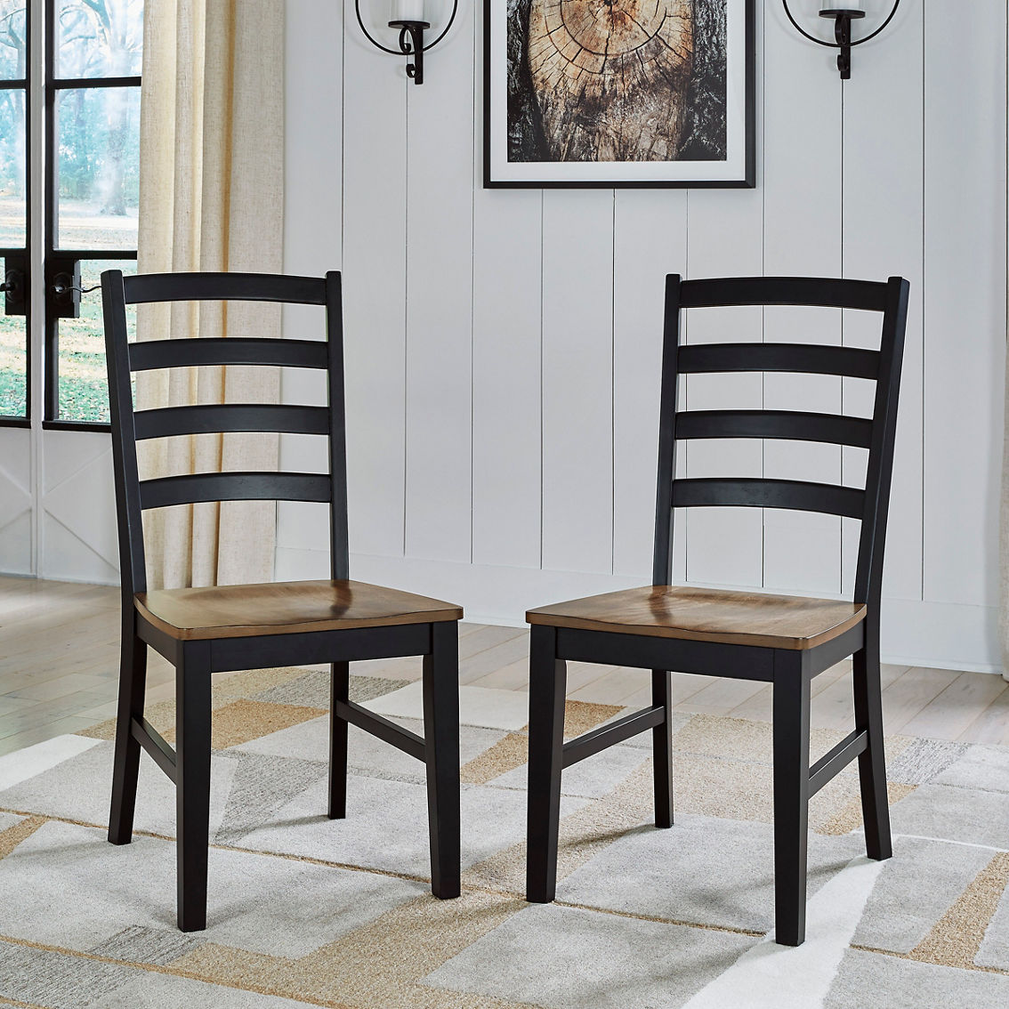 Signature Design by Ashley Wildenauer 5 pc. Dining Set: Table, 4 Chairs - Image 3 of 5