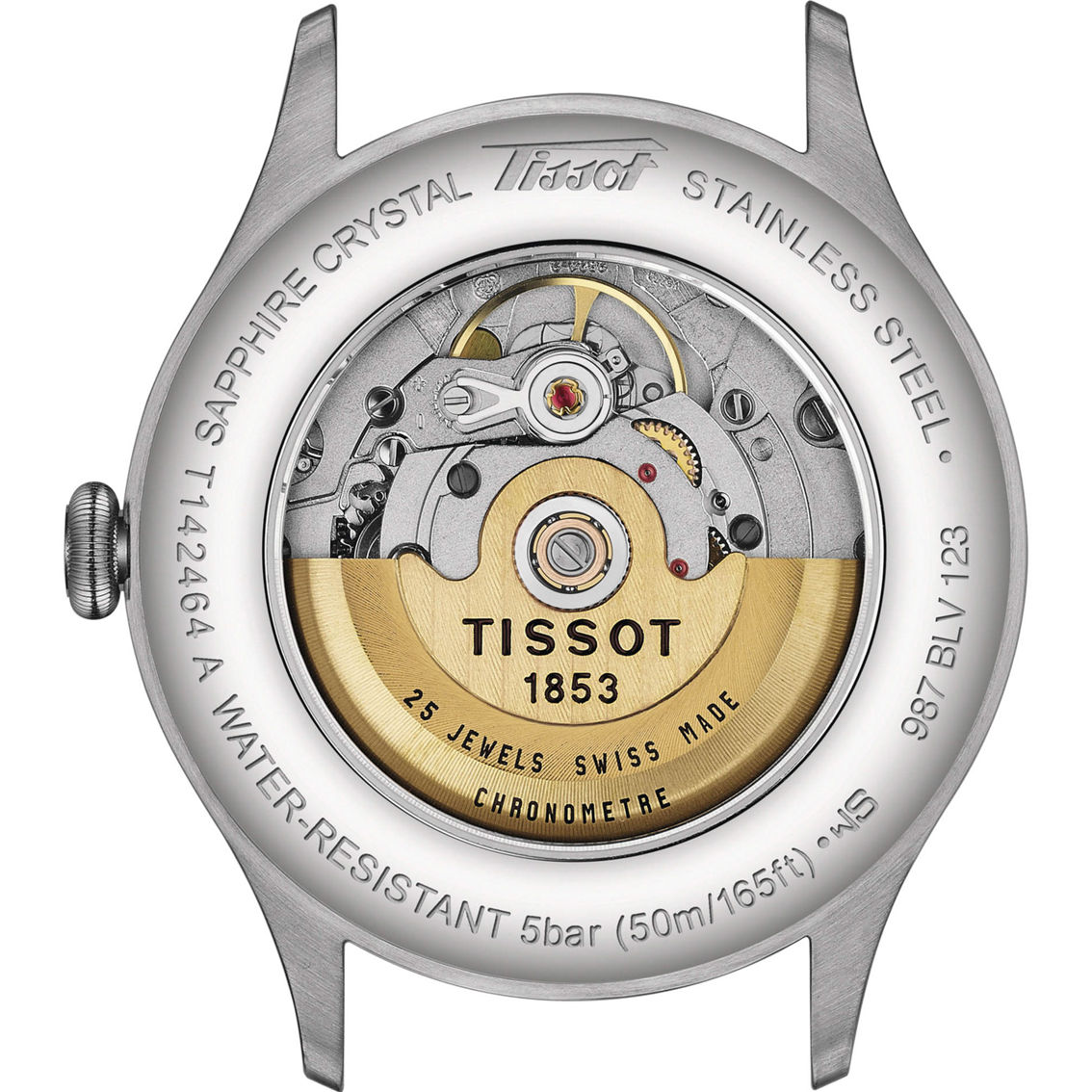 Tissot Men's / Women's Heritage 1938 Automatic COSC Watch T1424641606200 - Image 2 of 5