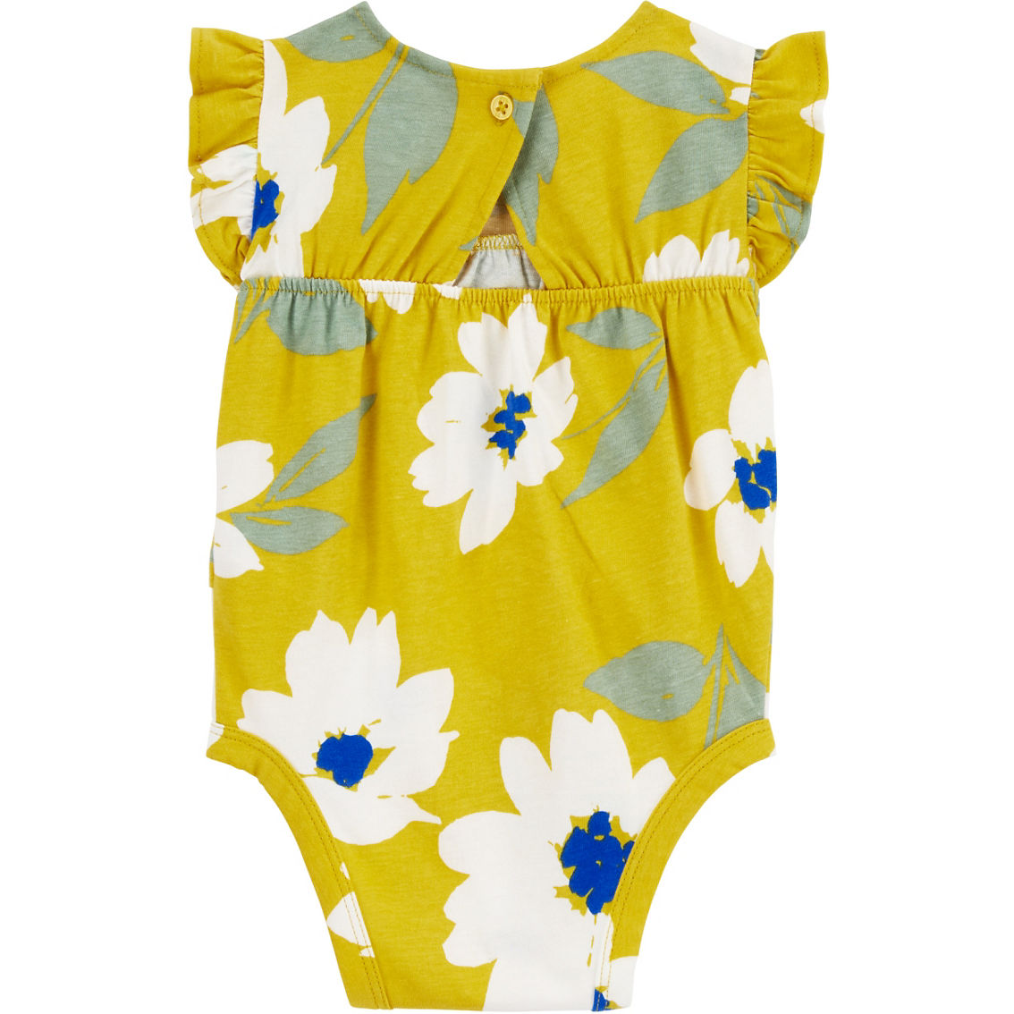 Carter's Baby Girls Floral Bodysuit and Pants 2 pc. Set - Image 2 of 2